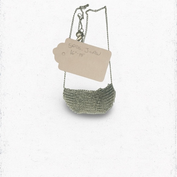 5006. J. Crew Bronze Chainmail Necklace - Picture 5 of 5